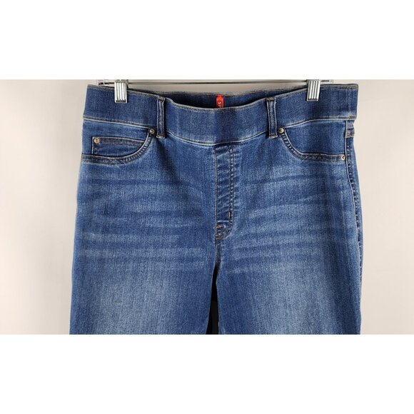 Spanx Jeans Womens XL Blue Bootcut Flare Denim (34x29) 20456R - Picture 2 of 10
